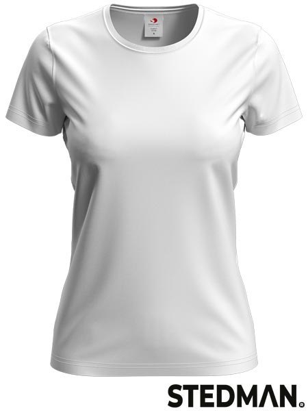 T-SHIRT DAMSKI SST2160 WHI